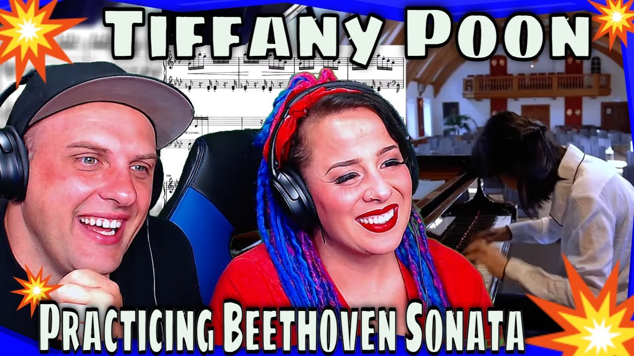 Tiffany Poon - Practicing Beethoven Sonata - Day Before Recital | THE WOLF HUNTERZ REACTIONS