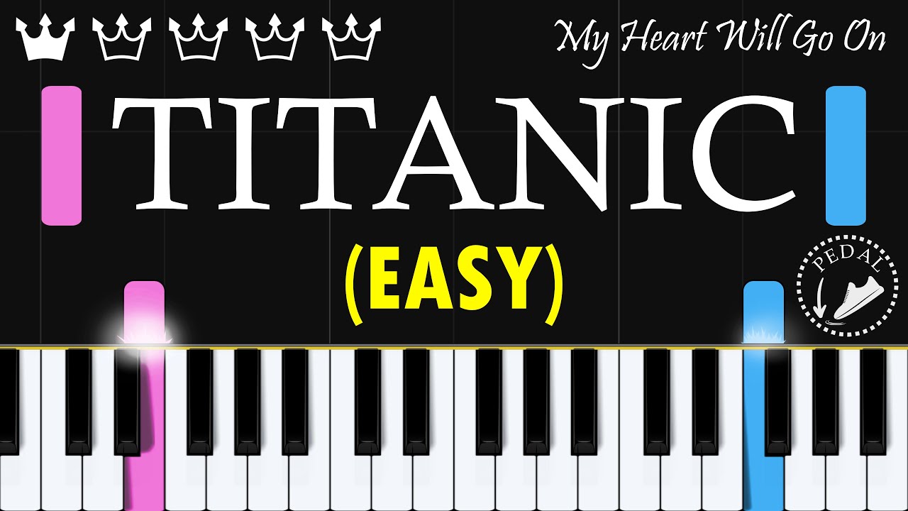 My Heart Will Go On (Titanic OST) (Celine Dion) - Easy Piano Tutorial