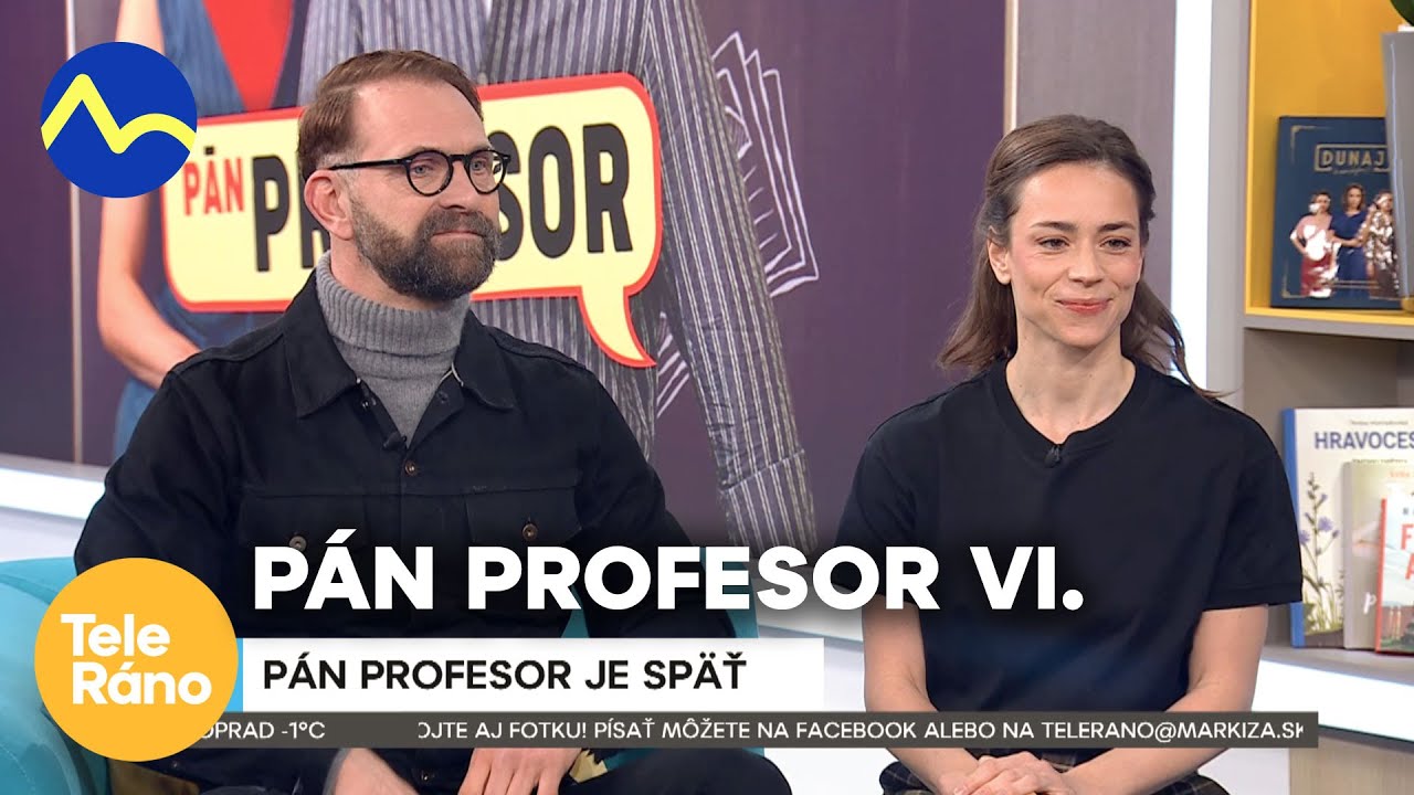 Tomáš Maštalír a Gabika Marcinková: Ako sa im spolupracuje "profesorovi"? | Teleráno