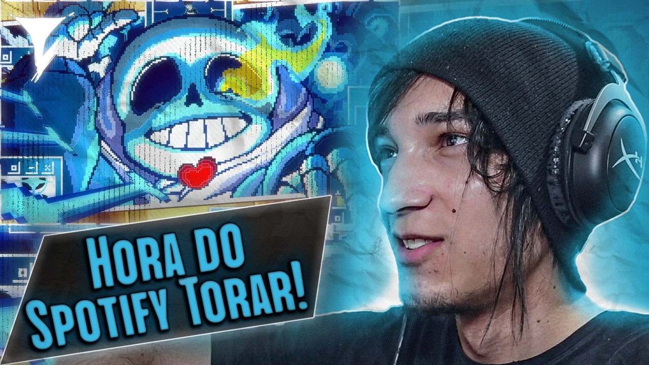 (Oto feliz) REACT Slow GM - Juro Que Eu Não Sei Mais (Sans - UNDERTALE) Official Music Video