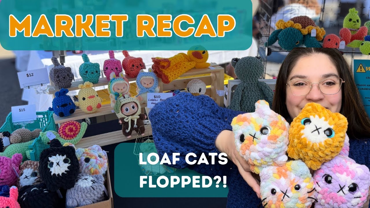 Обзор рынка вязания крючком: провал Loaf Cats?! (Бестселлеры, результаты + выводы)