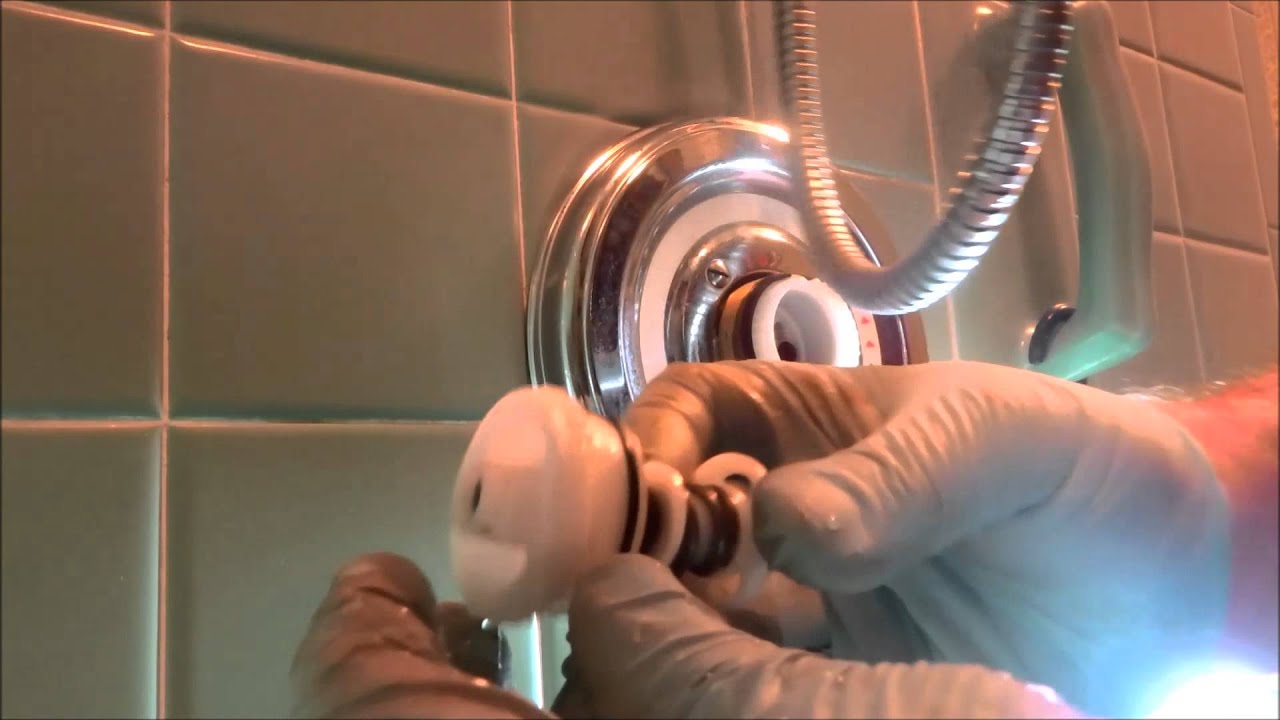 leaking gerber shower valve:plumbing tips