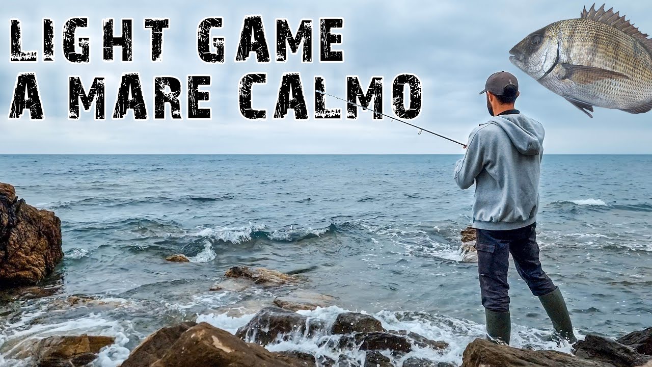 LIGHT SPINNING in scogliera a mare CALMO - Catch and Cook