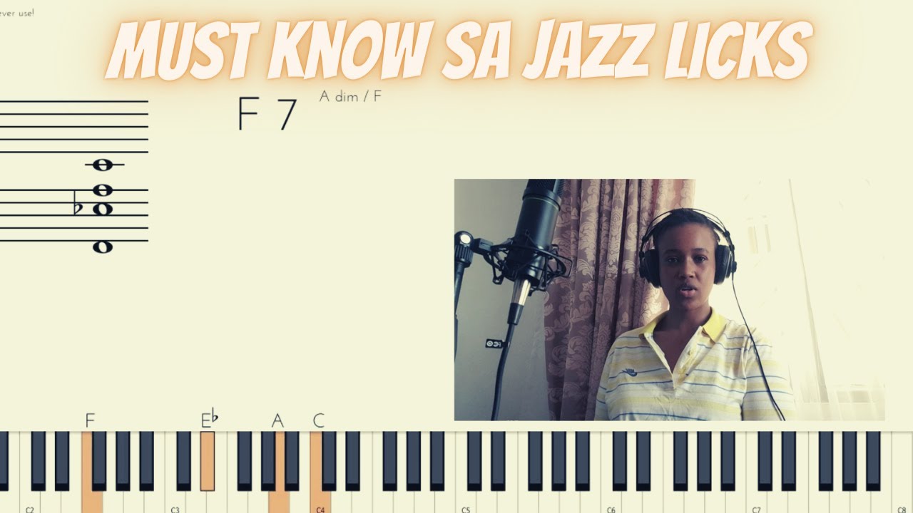 4 Must know SA Jazz licks.