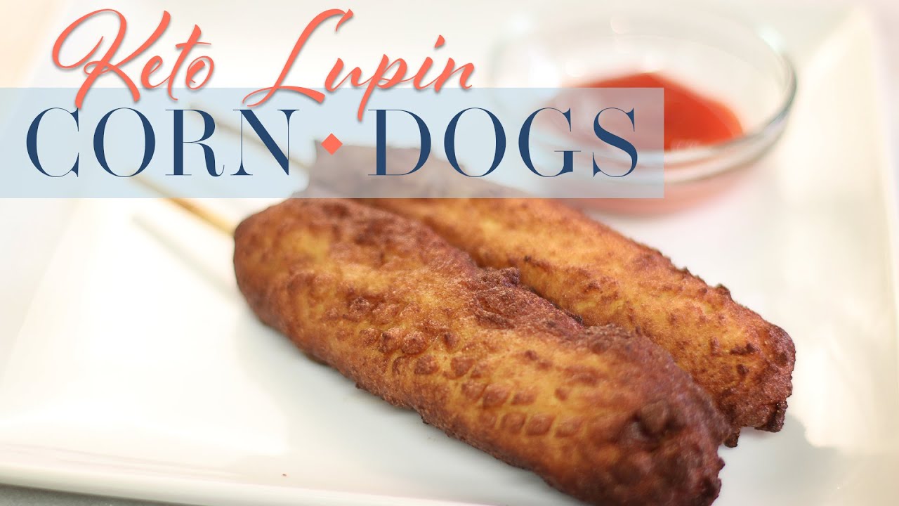 Lupin Corn Dogs (ONLY 2G NET CARBS!)