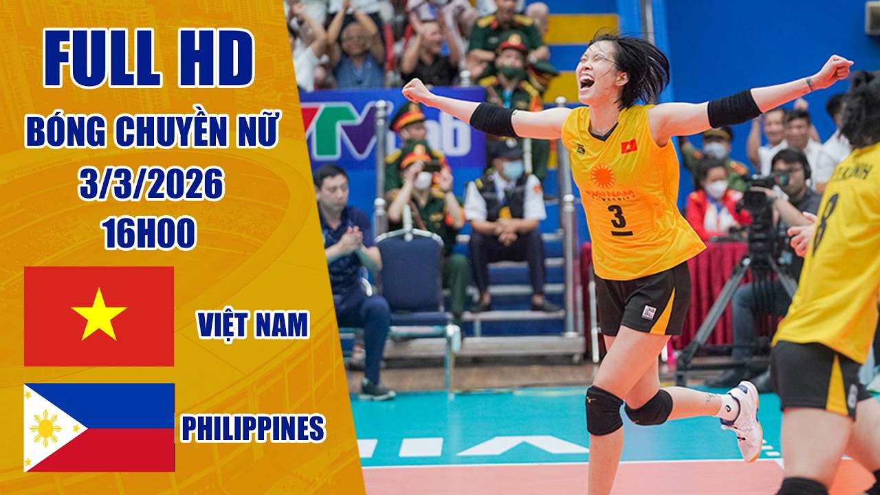 Việt Nam - Philippines | Chiến thắng thuyết phục cho Thanh Thúy và các đồng đội