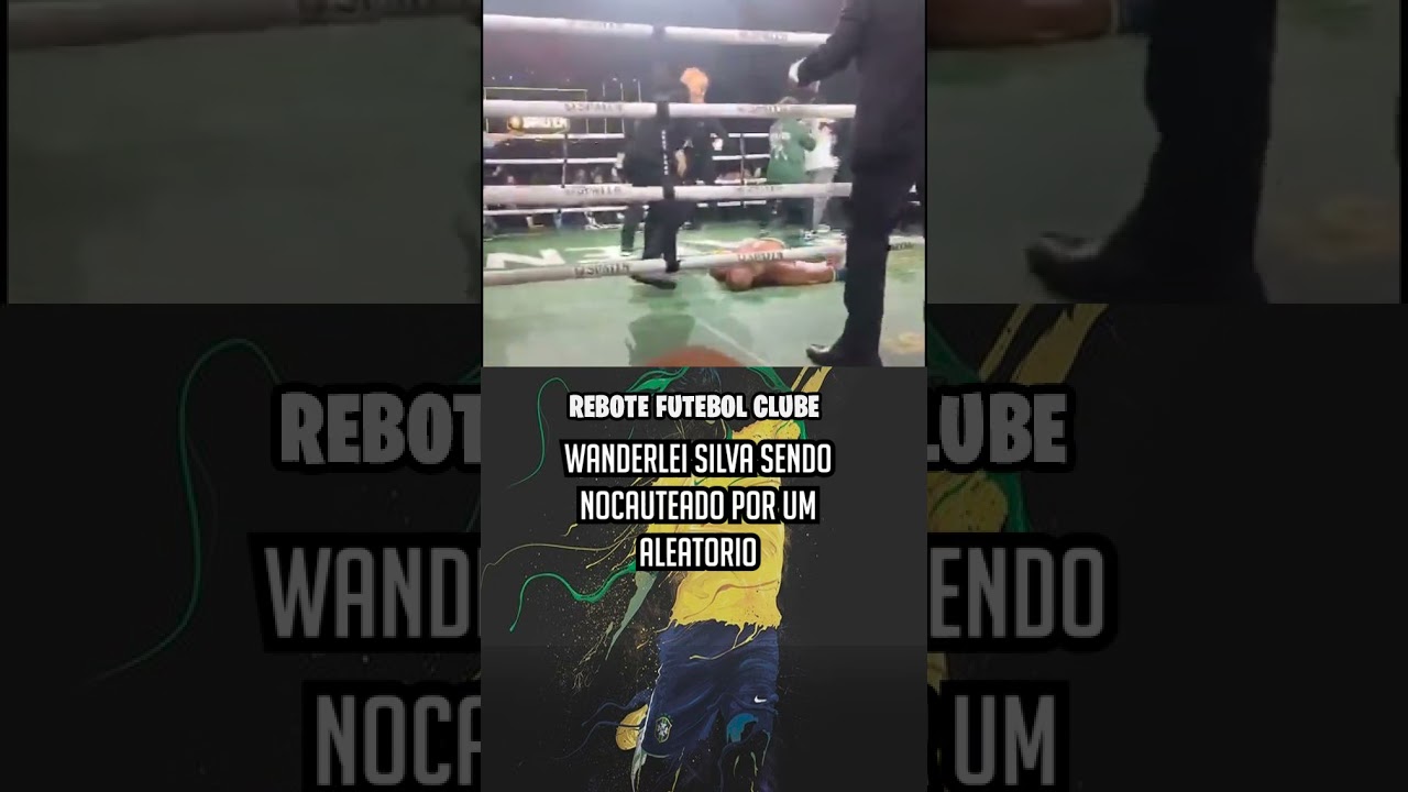 WANDERLEI SILVA SENDO NOCAUTEADO POR UM ALEATORIO 