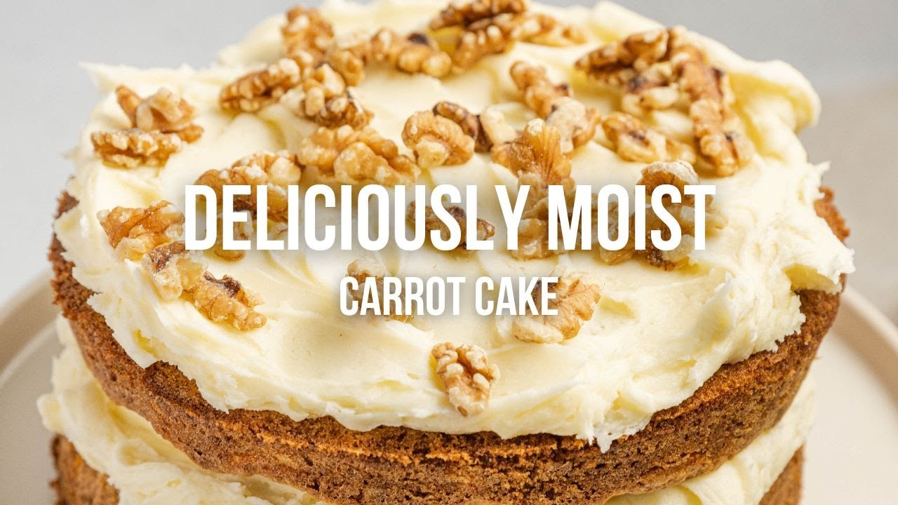 Deliciously Moist Carrot Cake