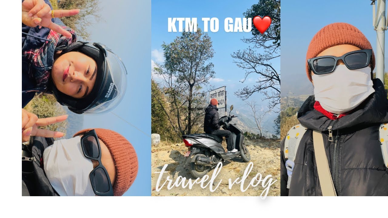 On the way Kathmandu To Sindhupalchok Vlog Haitw!!❤️😍