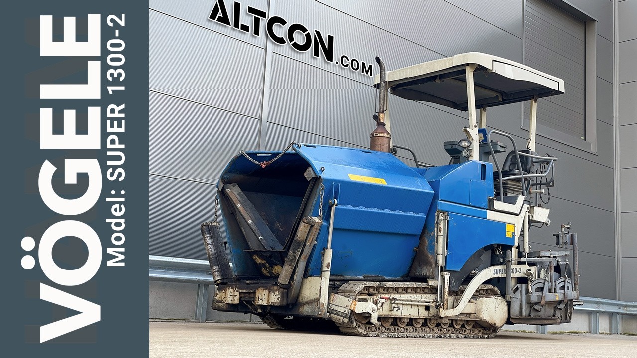 Used VÖGELE SUPER 1300-2 ASPHALT PAVER for Sale | 2011 | Worldwide shipping