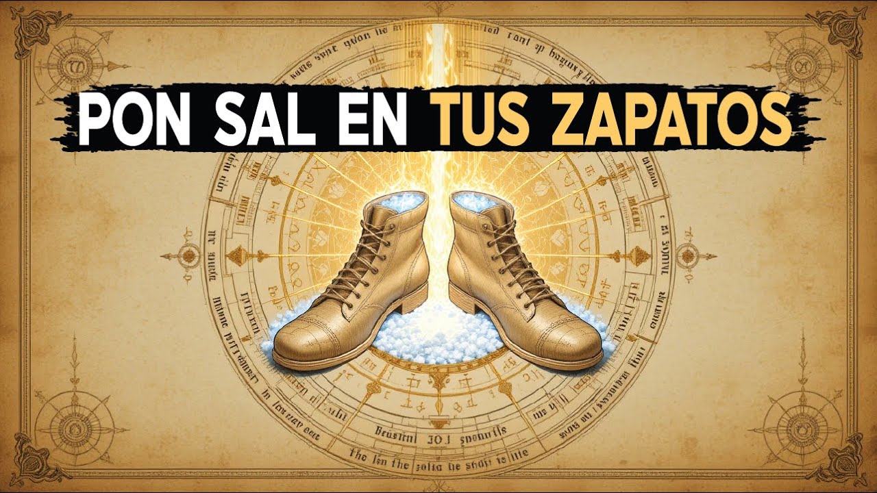 Por Esto Los SABIOS ANCESTRALES Ponían SAL en sus ZAPATOS