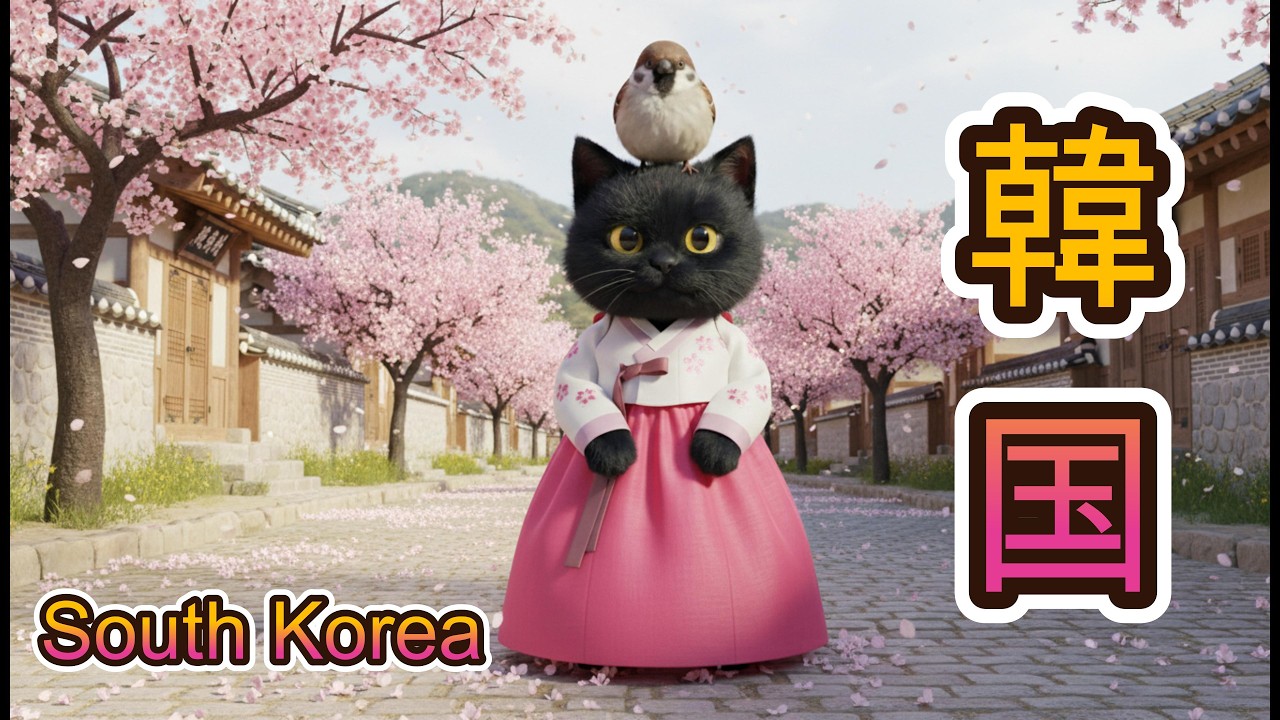 【韓国】の最高をお届けするにゃ～/ソウル・釜山・慶州・済州島を巡る癒やしの旅/Healing Trip to Seoul, Busan, Gyeongju, and Jeju