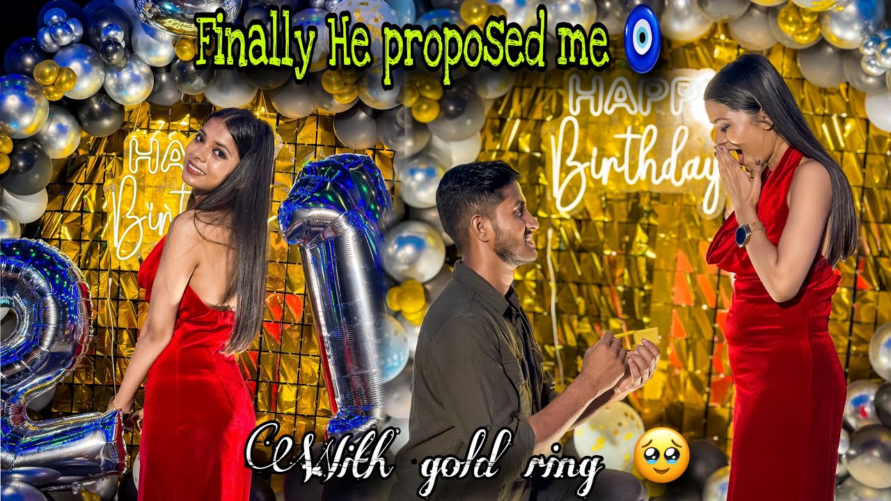 Finally He proposed me after 5 years 🧿🥹❤️My grand Birthday Celebration Vlog 🎉❤️