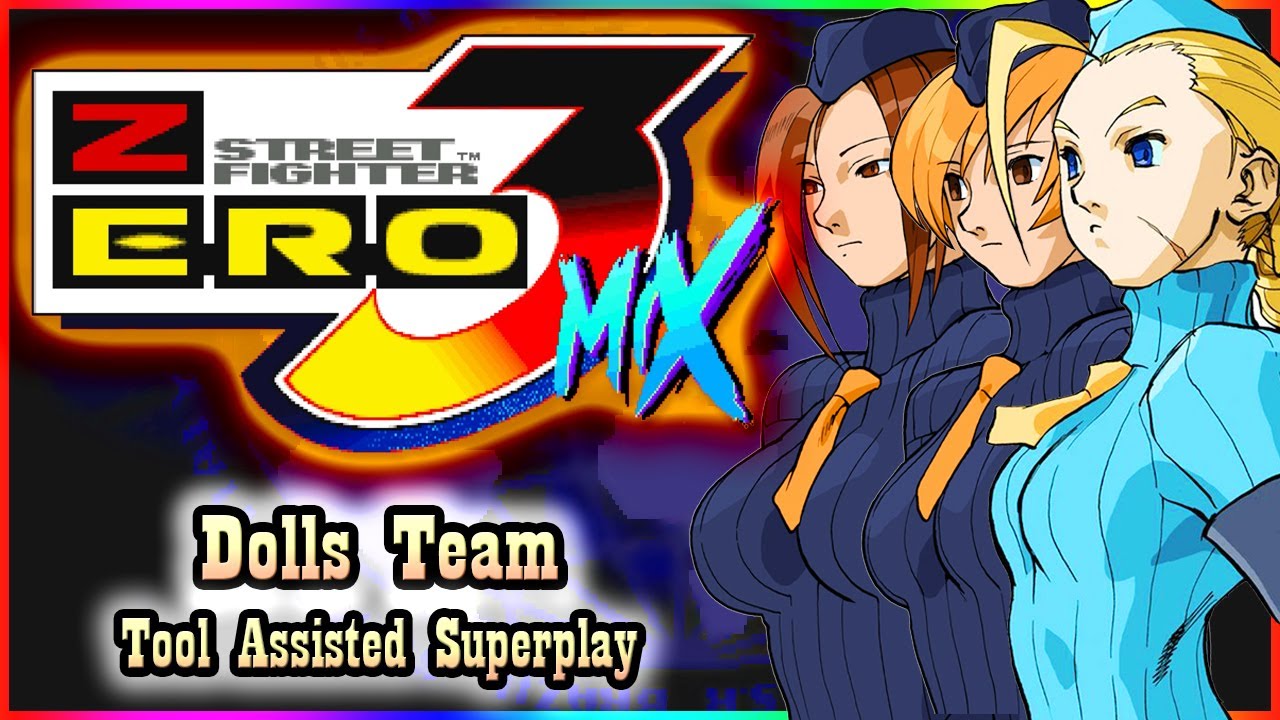 【TAS】STREET FIGHTER ALPHA 3 MIX - VERSION 0.13 - CAMMY \ JULI \ JUNI
