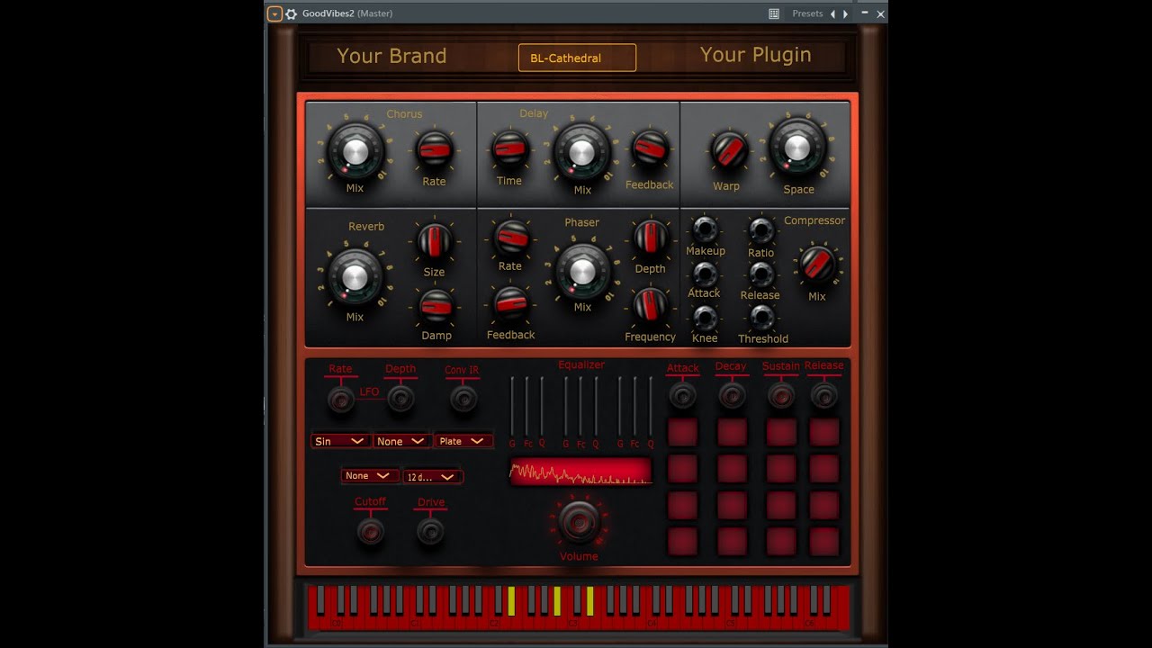 Good Vibes and Drum Vibes, Romplur VST Plugin Templates