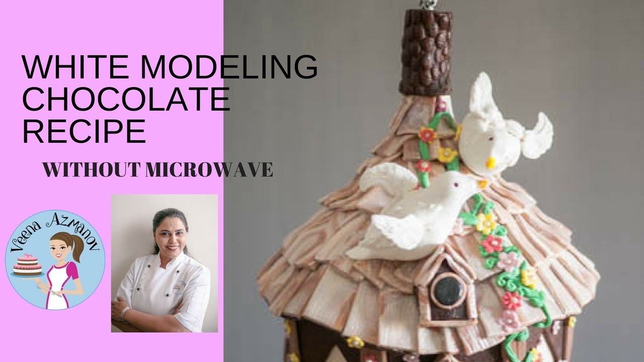 White Modeling Chocolate without Microwave