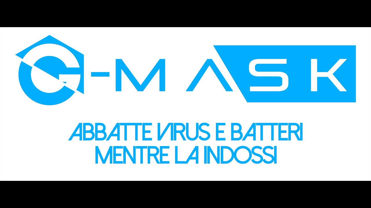 G-Mask - La prima mascherina che abbatte virus e batteri mentre la indossi.