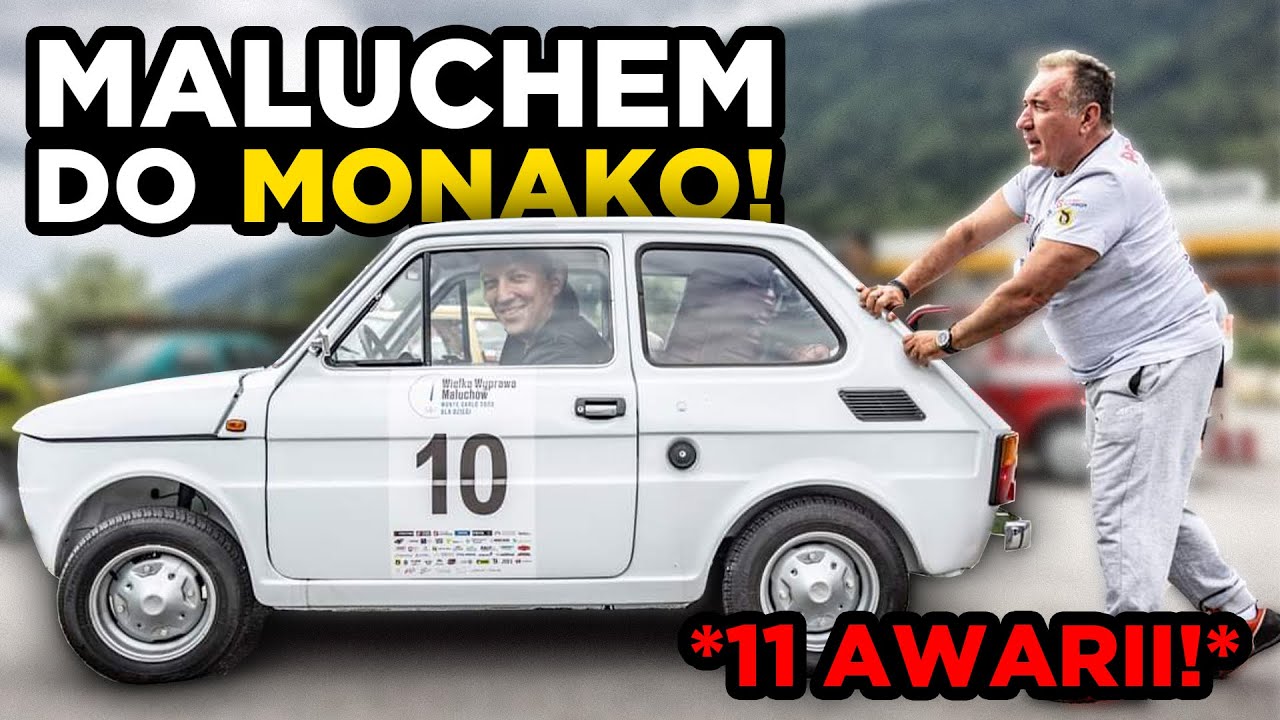 Jadę Maluchem do Monako po 1.000.000 PLN !