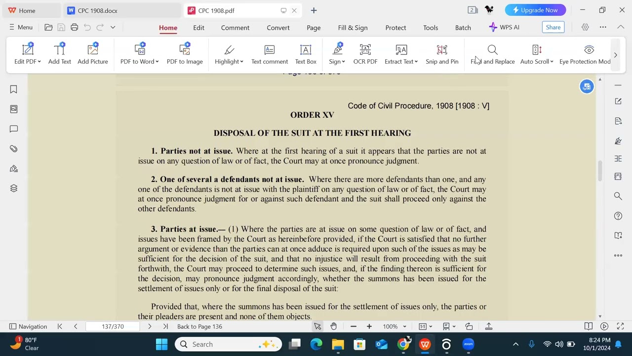 Order 5, 8 and 14 of CPC| BLC Lecture