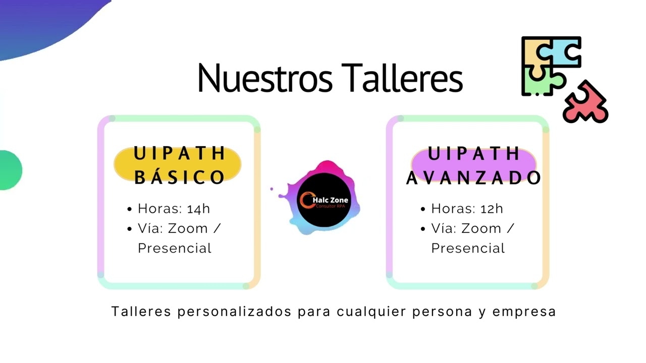 Talleres de UiPath (Básico y Avanzado) | UiPath en Español