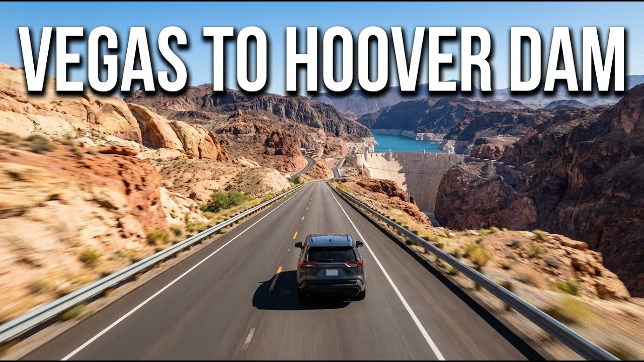Driving from Las Vegas to Hoover Dam (POV Road Trip)