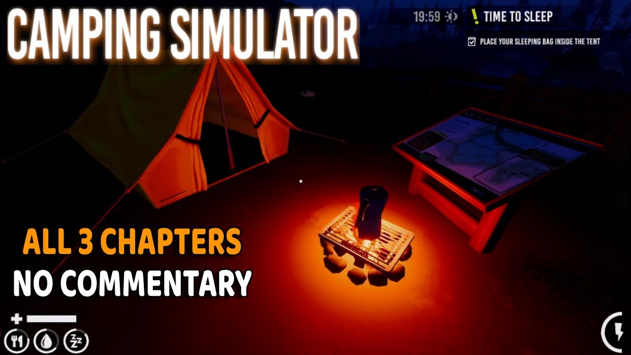 Camping Simulator: The Squad 1.0 | All 3 Chapters No Commentary