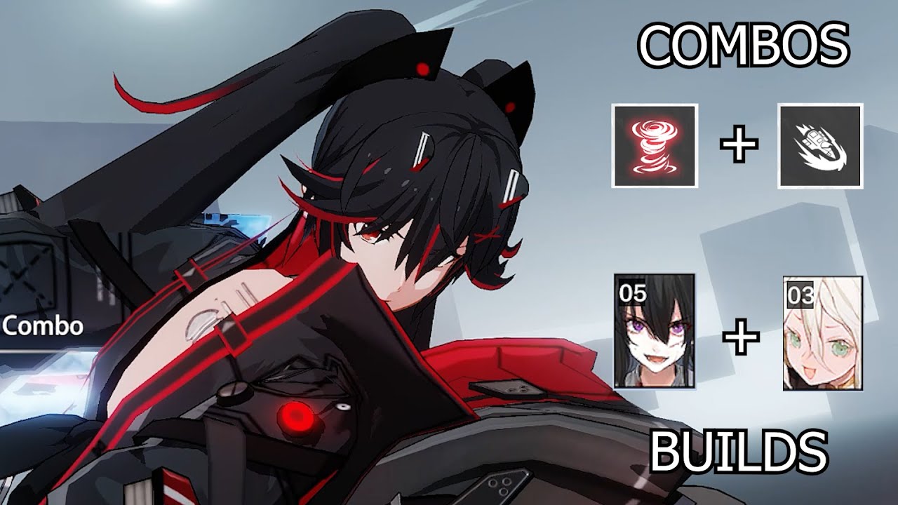 [PGR] Lucia Raven Feather/Plume Advanced Combos & Builds - Engsub, Vietsub