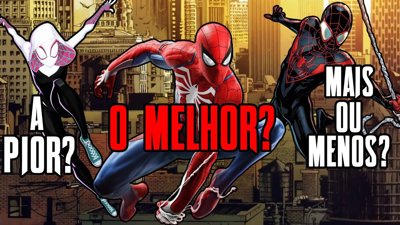 Qual é a MELHOR VARIANTE do Homem-Aranha?