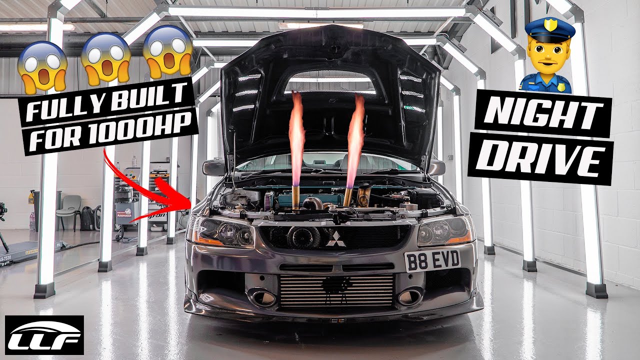 Этот 700-сильный MITSUBISHI EVO IX — это жизнь, которую *обязательно нужно увидеть*
