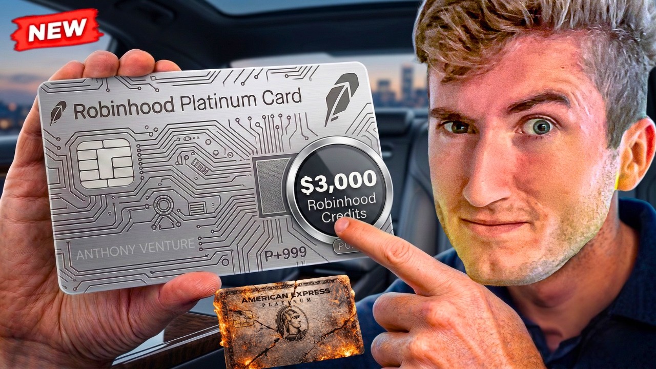 SHOTS FIRED | The NEW Robinhood Platinum Card THREATENS American Express