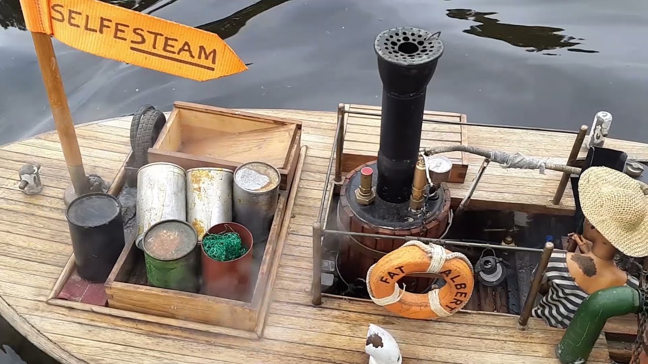 RC steam compilation from the St George Model Boat Club