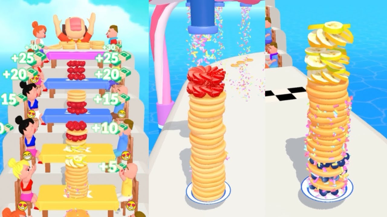 Pancake run reverse game play