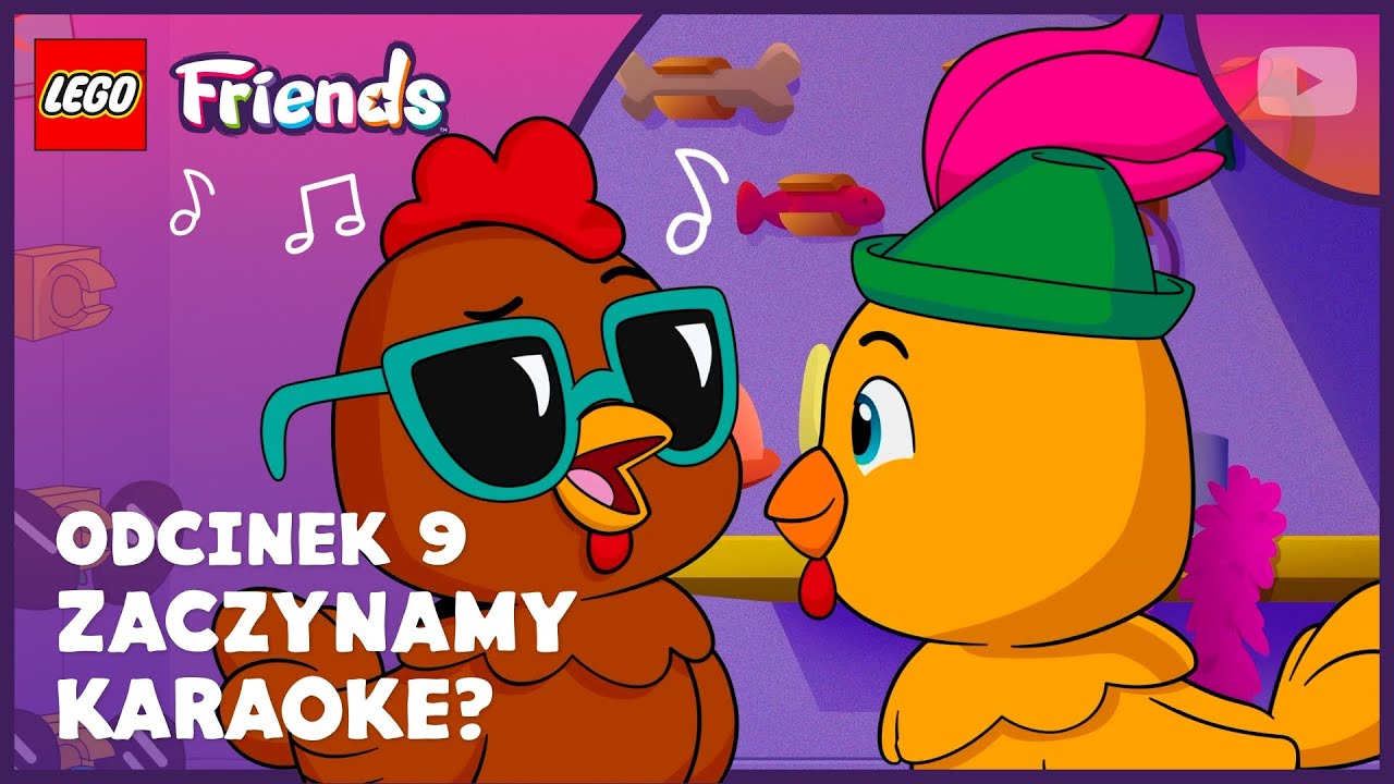 🎵Karaoke: zwierzęta, do śpiewania! 🎤🐶🐔🐾 | S1 O9 | CAŁY ODCINEK | LEGO Friends: Zwierzaki