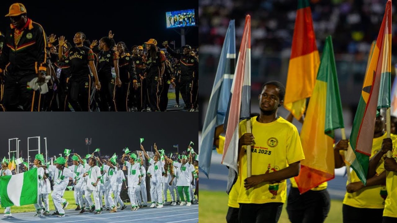 Colorful All African Games Closing Ceremony