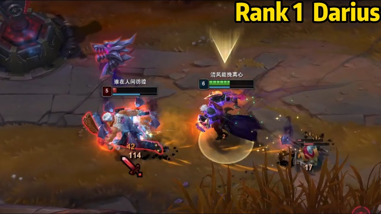 Rank 1 Darius: NO ONE CAN STOP THIS DARIUS ON TOPLANE!