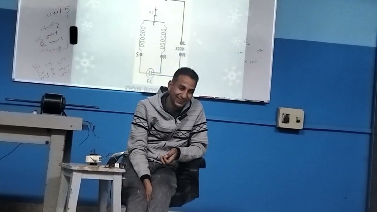 دائرة المروحة في التكييف الشباك 2