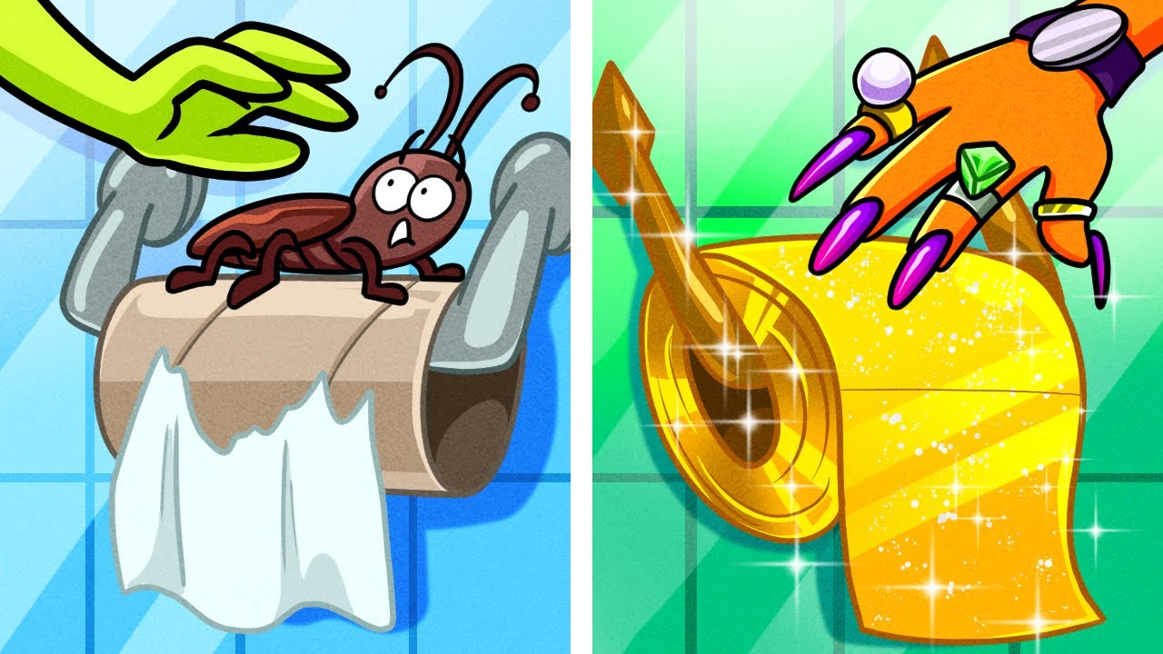 RICHE vs PAUVRE | Aventure Folle des Fruits
