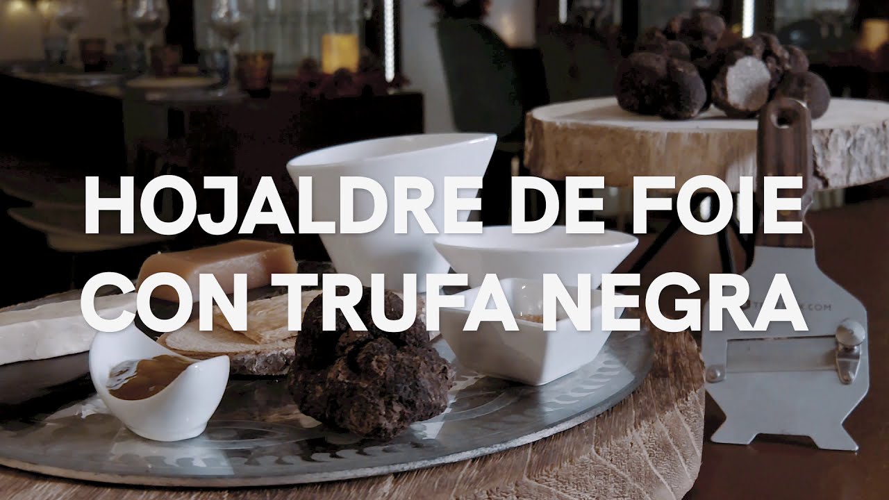 01 Receta Hojaldre de Foie con Trufa Negra