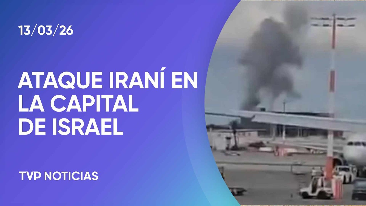 Misil iraní impactó cerca del aeropuerto de Tel Aviv