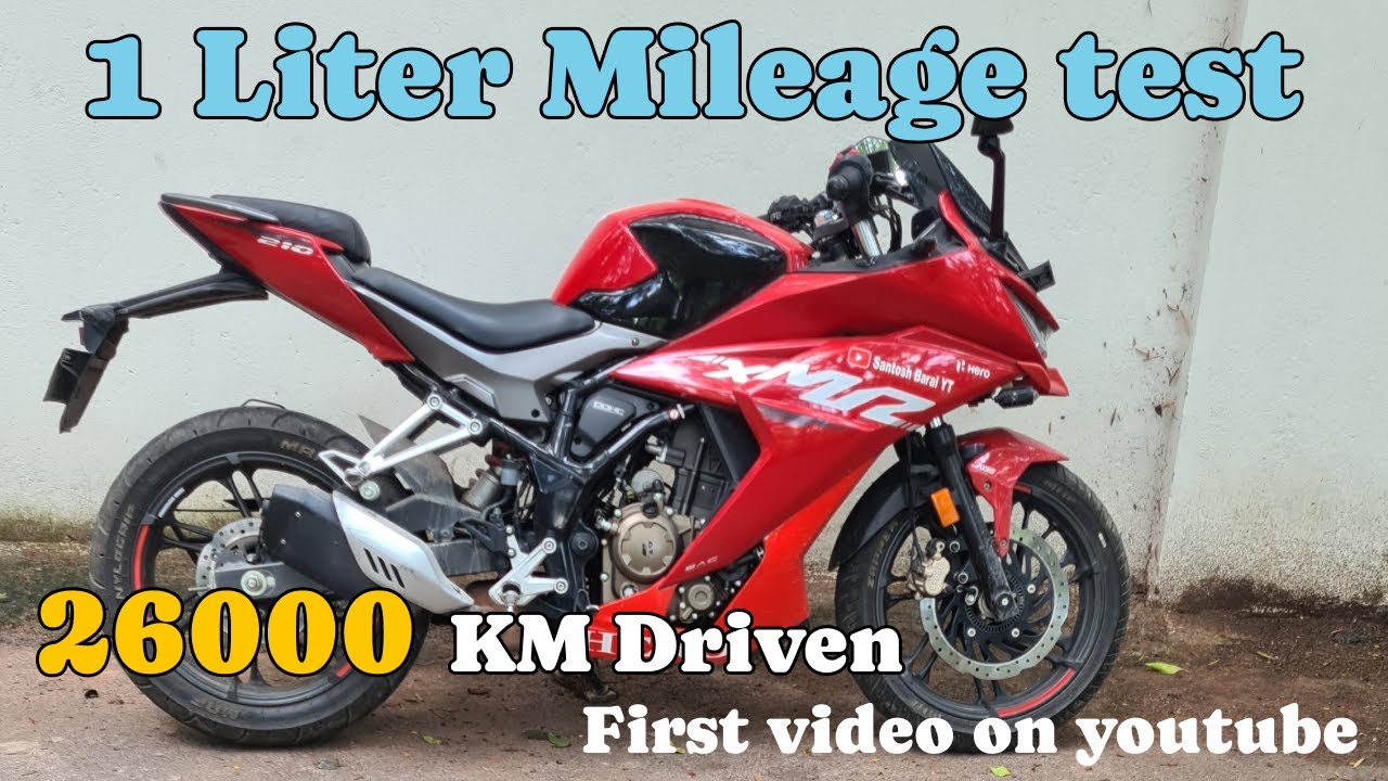 2025 Shocking result in 1 liter Mileage Test | 26000 km Driven Karizama XMR 210