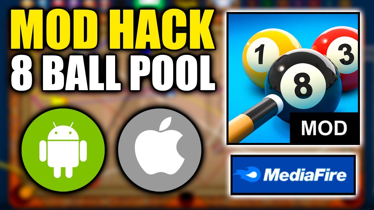 8 BALL POOL HACK SECRETO MOD MENU GRATIS / LINEAS LARGAS/ DINERO INFINITO / ANTI BAN (Android/iOS)