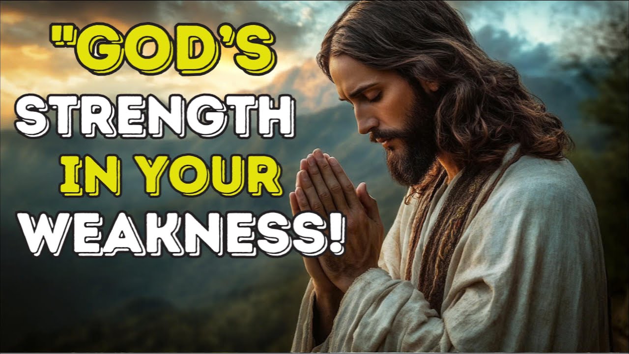 HOW TO FIND STRENGTH IN YOUR WEAKNESS (BIBLICAL TEACHING)"