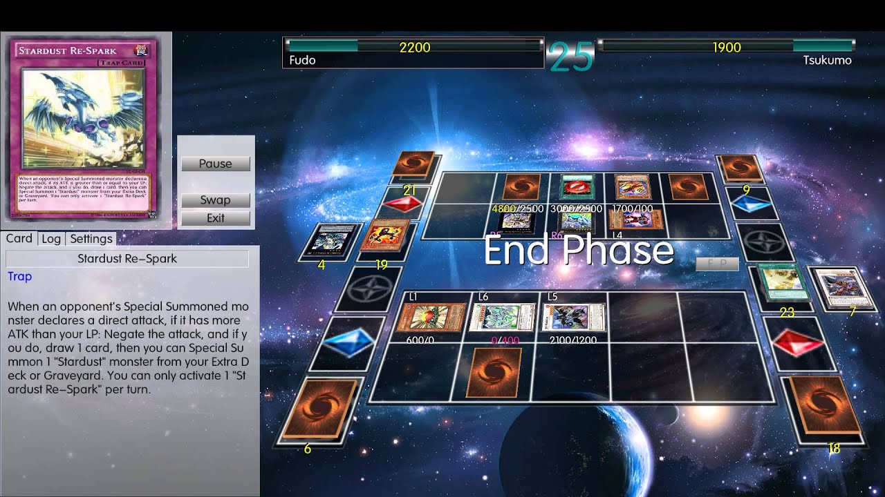 Yusei vs Yuma ygopro the most epic duel