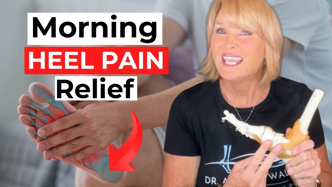 How to fix MORNING HEEL PAIN and plantar fasciitis with 3 exercises!