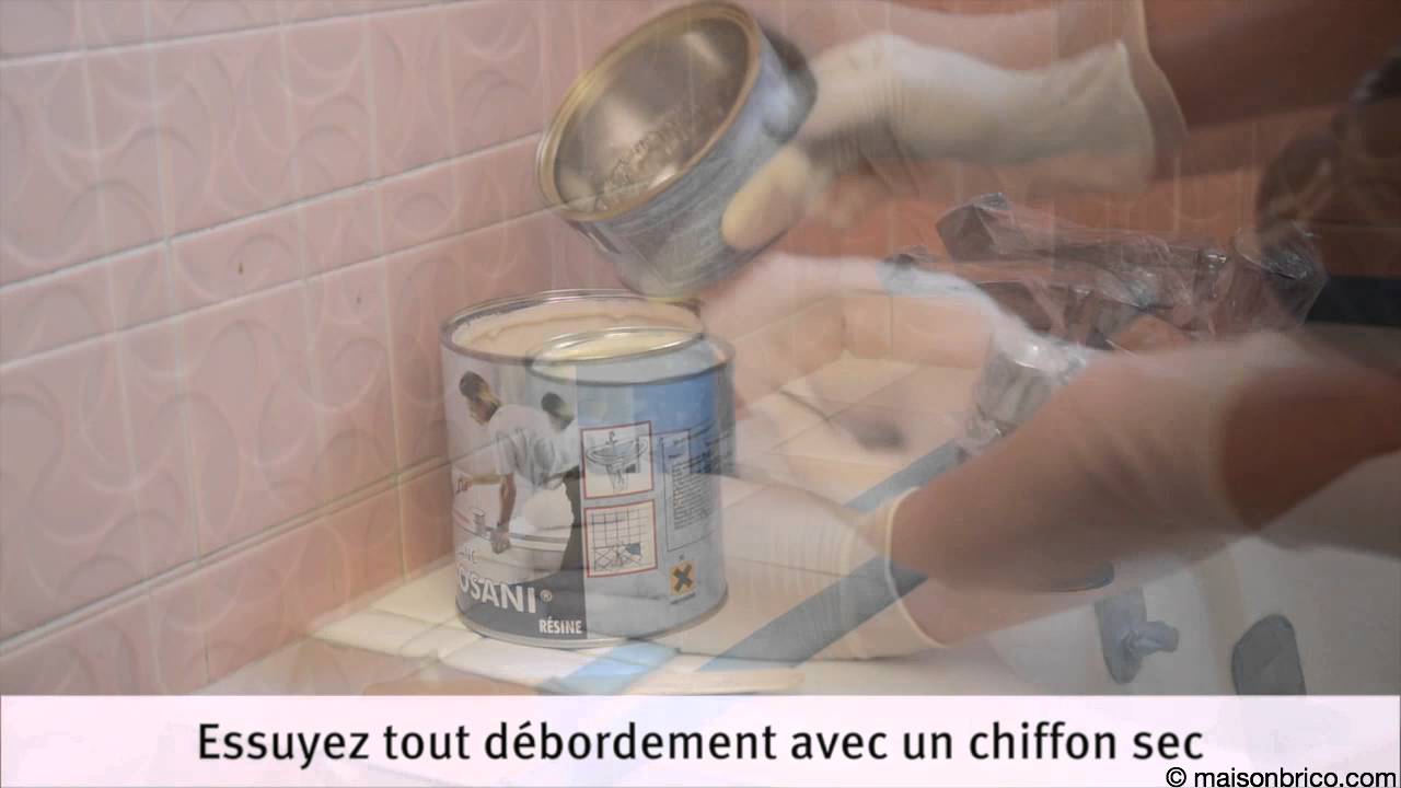 Rénover une baignoire avec de la résine