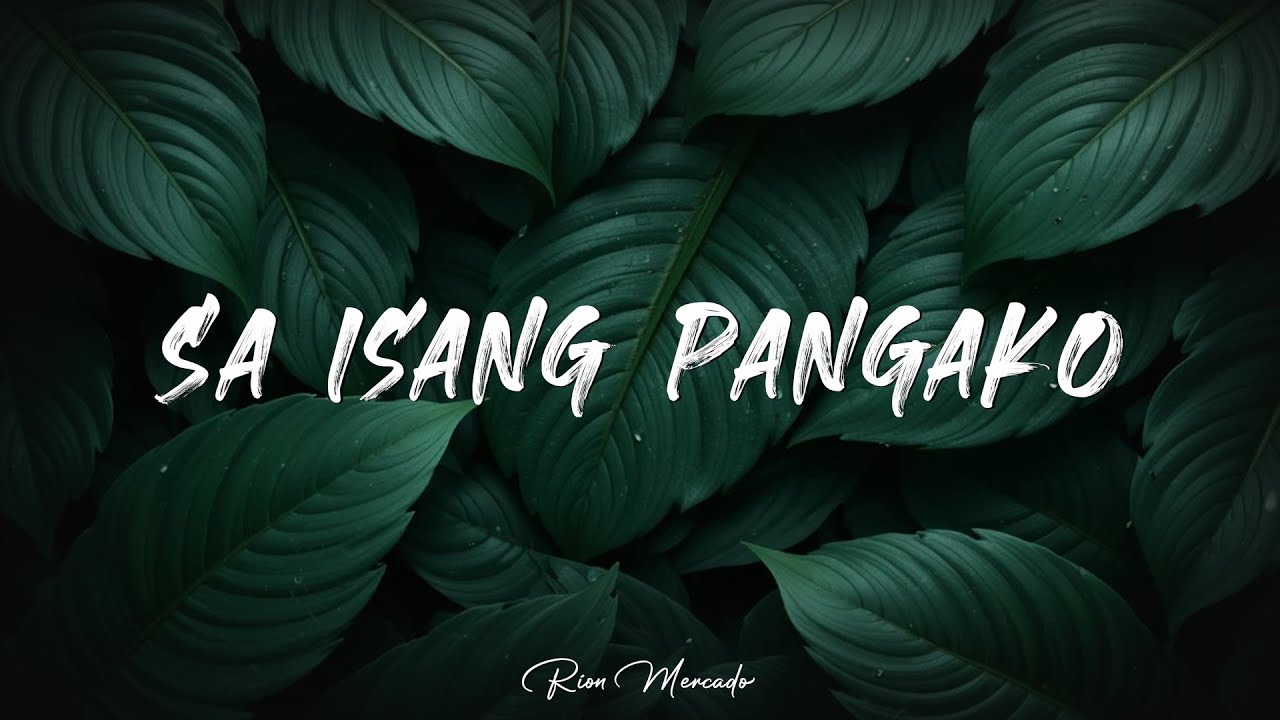 Sa Isang Pangako – Heartfelt Tagalog Love Song