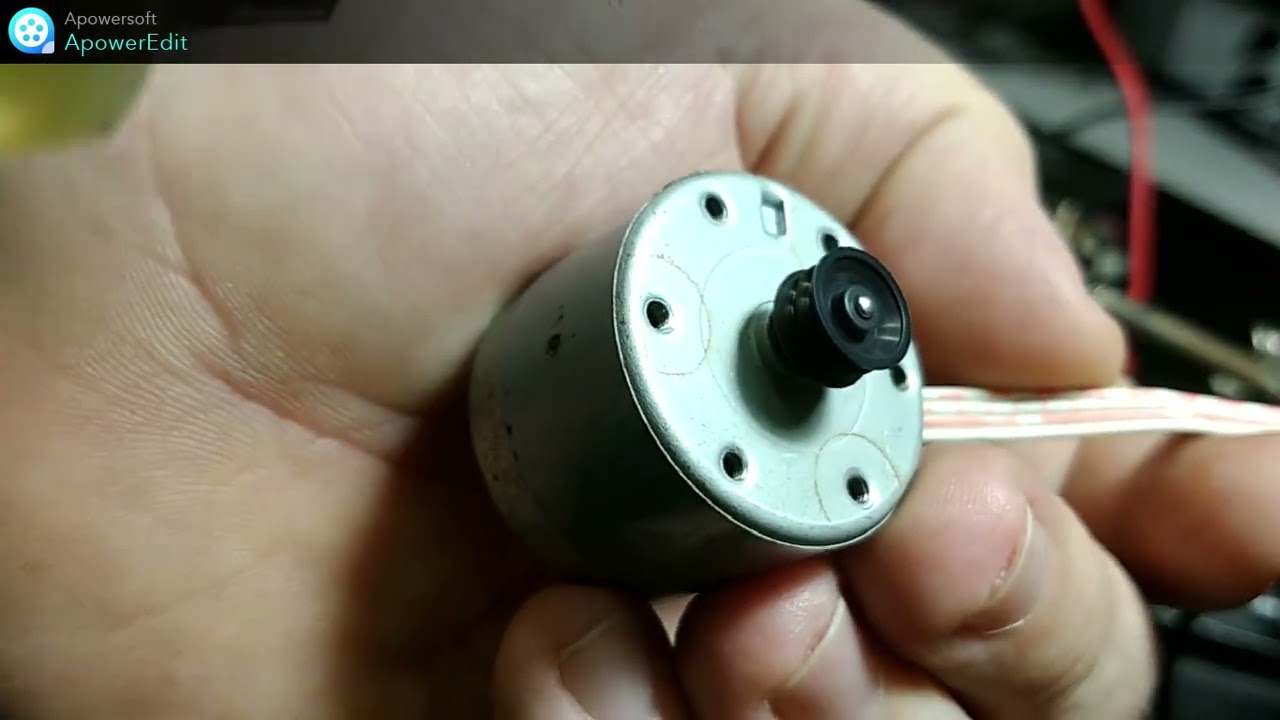 Como recuperar motor de tape deck Sony e outros