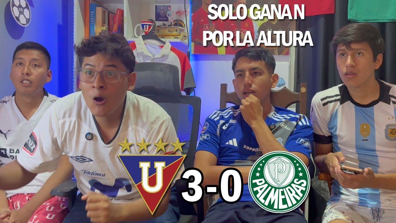 🤯LIGA DE QUITO 3 vs PALMEIRAS 0 || Reacción Ecuatoriana Semifinal de Libertadores 2025 - TOPSECUADOR