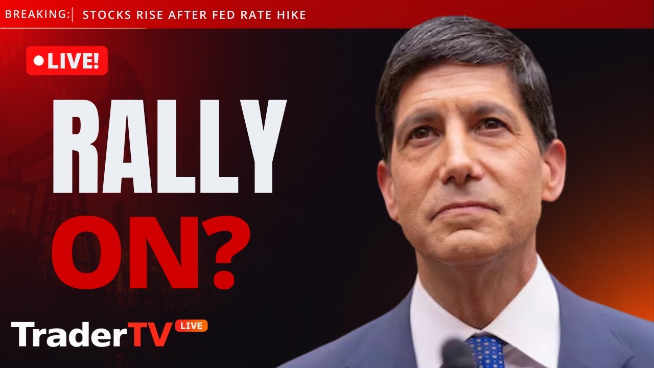 MARKET RALLY? Stocks Rebound After Fed Rate Hike as Oil Prices Decline | Stock Market Live