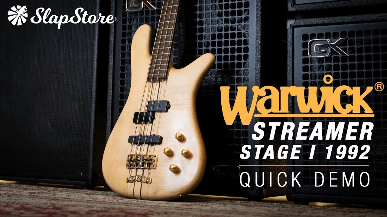 Quick Demo: Warwick Streamer Stage I 1992 (ft. @DavidVause )